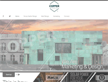 Tablet Screenshot of copperurban.com